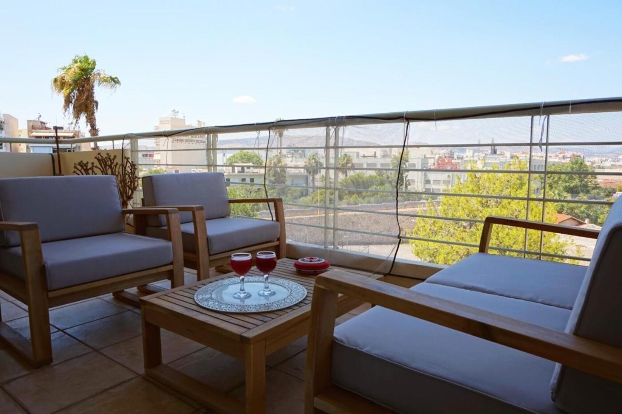 Piraeus Bright Apt Eksteriør bilde