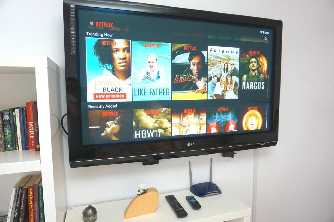 Piraeus Bright Apt Eksteriør bilde